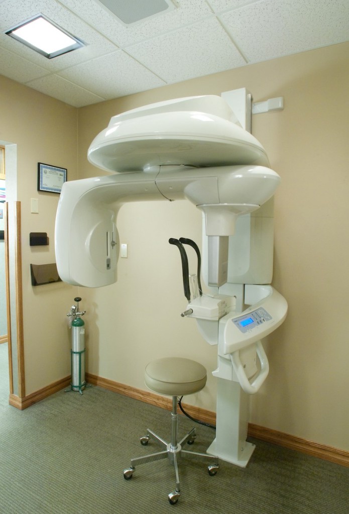 X-ray machine at {PRACTICE_NAME}