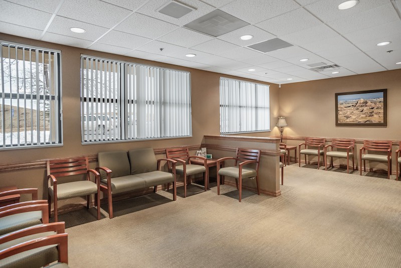 Waiting room at {PRACTICE_NAME}